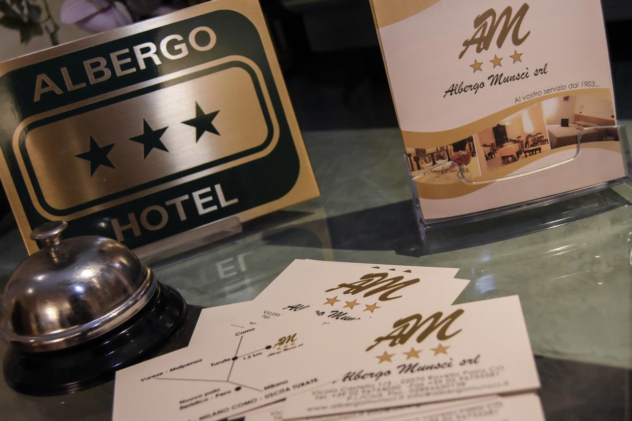 Albergo Munsci' Rovello Porro Eksteriør bilde